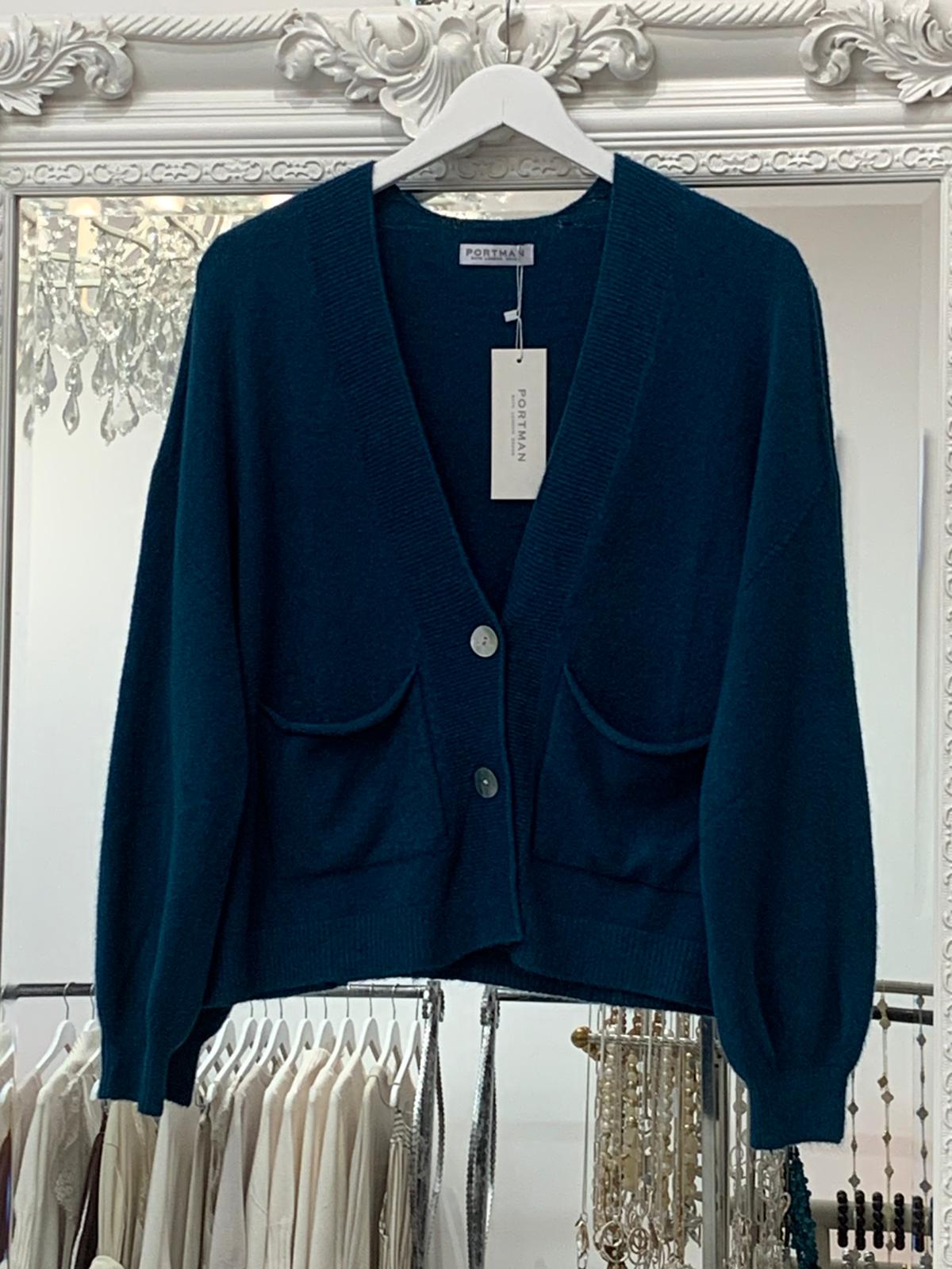 The Madison cardigan in cream with pockets