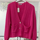 The Madison cardigan in cream with pockets