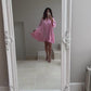 Bubblegum Pink Mia Dress