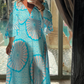 Turquoise Casablanca dress