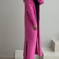 Hot Pink Maxi Knit Cardigan